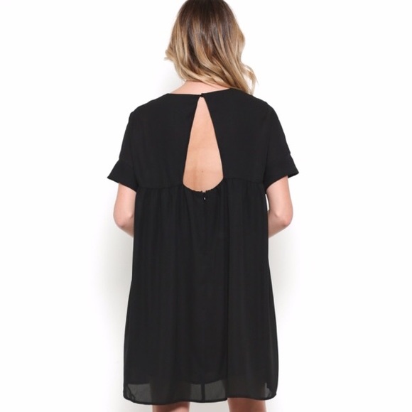 SOLD OUT Embroidered Babydoll Dress - Picture 3 of 4